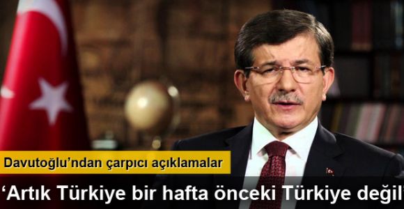 Başbakan Ahmet Davutoğlu canlı yayında konuştu