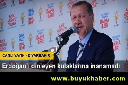 Başbakan Erdoğan'ın sesini duyanlar inanamadı