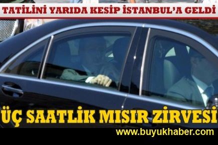 Başbakan'dan Mısır zirvesi