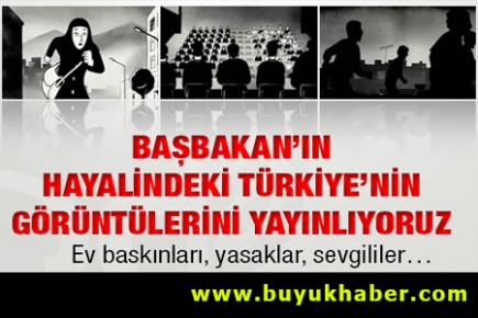 Başbakan'ın hayalindeki Türkiye'nin görüntülerini yayınlıyoruz