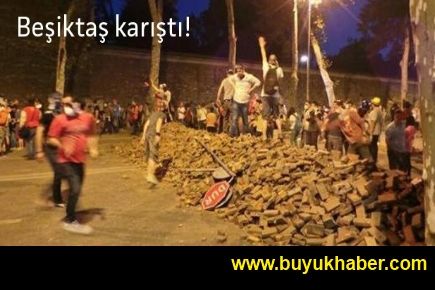 Başbakanlık ofisine saldırı: 7 polis yaralandı