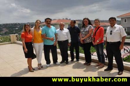 Başkan Akgün'den İbrahim Tatlıses'e ziyaret