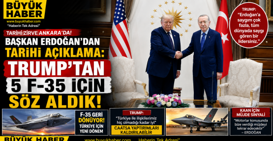 Başkan Erdoğan'dan Tarihi Açıklama