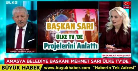 Başkan Sarı Ülke Tv'ye Konuştu