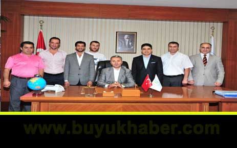 BAŞKAN UZUN, BEYGİAD ÜYELERİNİ KABUL ETTİ