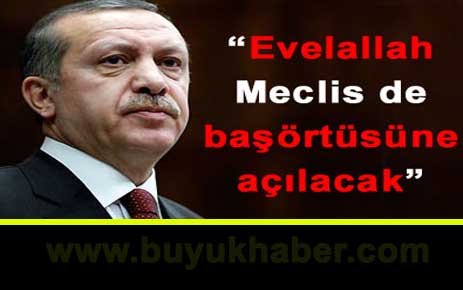 Başörtülülere Meclis açılacak