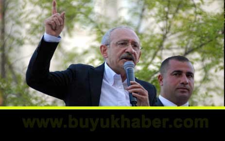 Batman'da halka seslenen Kılıçdaroğlu, hükümeti bu kez tutuklu KCK'lı başkanla vurdu.