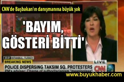 Bayım, gösteri bitti!