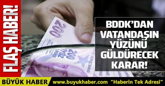 BDDK'dan kredi ödeme açıklaması!