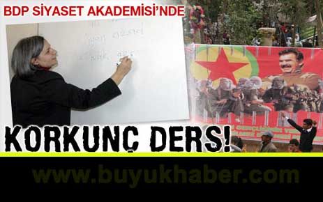BDP akademesi’nde ayaklanma dersi