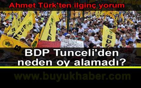 BDP Tunceli'den neden oy alamadı?