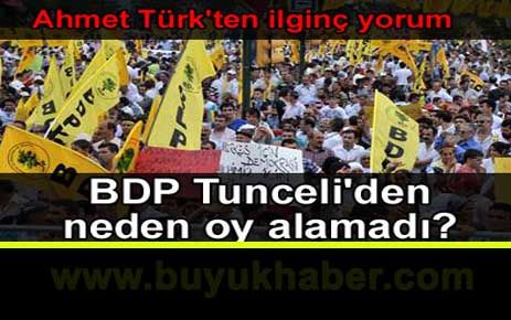 BDP Tunceli'den neden oy alamadı?