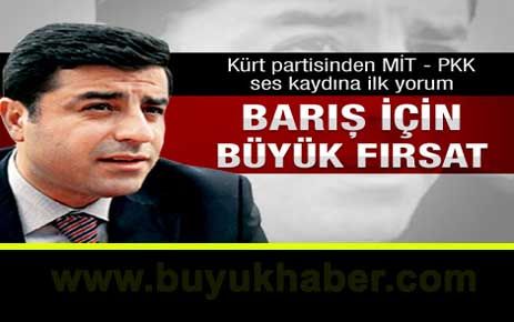 BDP'den PKK - MİT görüşmesi yorumu