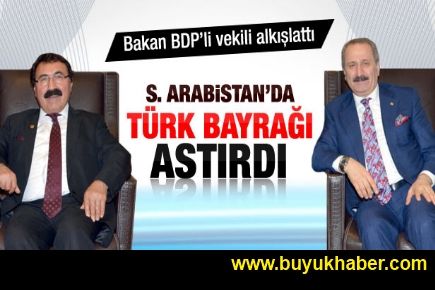 BDP'li vekil Canan'ın Türk bayrağı hassasiyeti