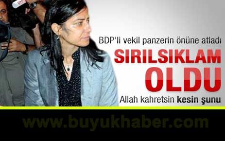 BDP'li vekillere tazyikli su