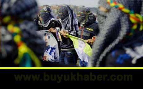 BDP'liler Diyarbakır'da PKK Bayrağı Açtı.