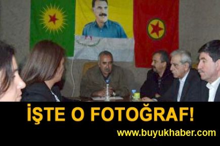 BDP'liler ile PKK'lıların buluşma fotoğrafı