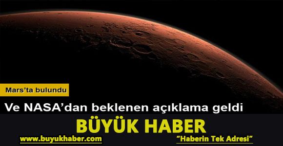 Beklenen 'Mars' açıklaması geldi