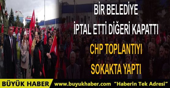 Belediyeler, salonları CHP'ye kapattı