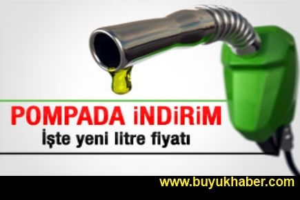 Benzin fiyatında indirim