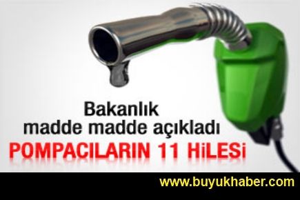 Benzin istasyonlarındaki 11 hile