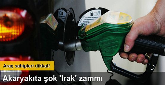 Benzine 'Irak' zammı