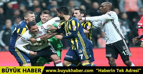 Beşiktaş-Fenerbahçe derbisinin cezaları belli oldu
