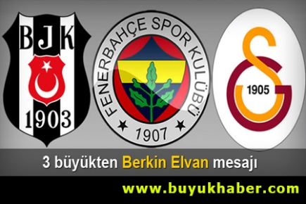 Beşiktaş, Galatasaray ve Fenerbahçe başsağlığı mesajı yayımladı