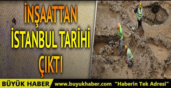 Beşiktaş metro inşaatından İstanbul tarihi çıktı