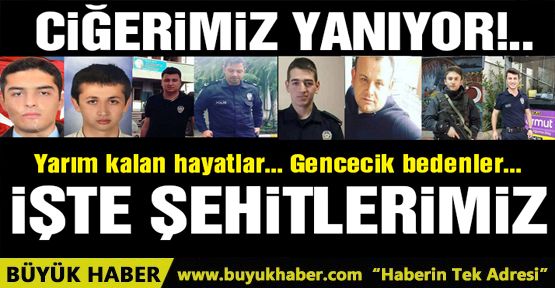 Beşiktaş’taki bombalı saldırıda şehit olanların isimleri