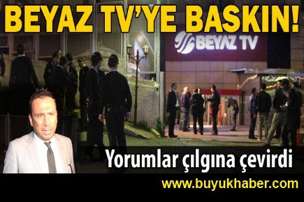 Beyaz TV binasına baskın!