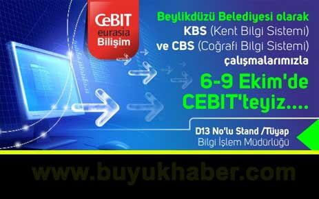 BEYLİKDÜZÜ BELEDİYESİ CEBİT BİLİŞİM FUARI’NDA!