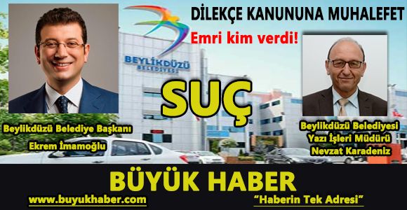 Beylikdüzü Belediyesi'nde Suç İşleniyor!