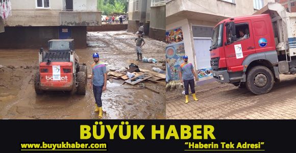 BEYLİKDÜZÜ BELEDİYESİ'NDEN HOPA'YA YARDIM…