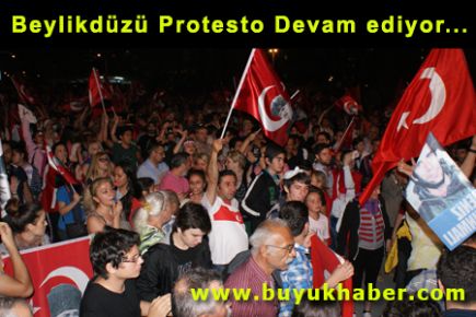 Beylikdüzü Protesto Devam ediyor