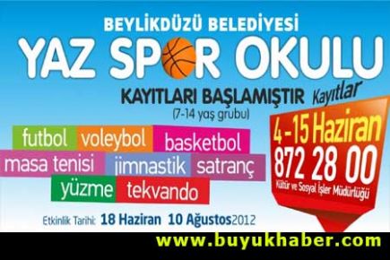 BEYLİKDÜZÜ YAZ OKULLARI BAŞLIYOR!