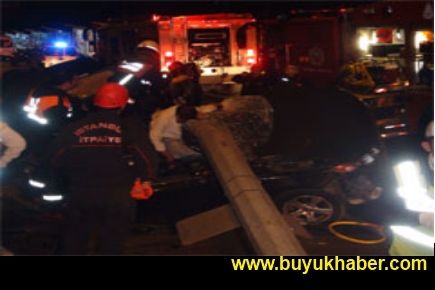 Beylikdüzü'nde kaza: 2 ölü