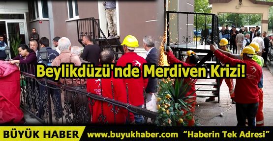 Beylikdüzü'nde Merdiven Krizi!