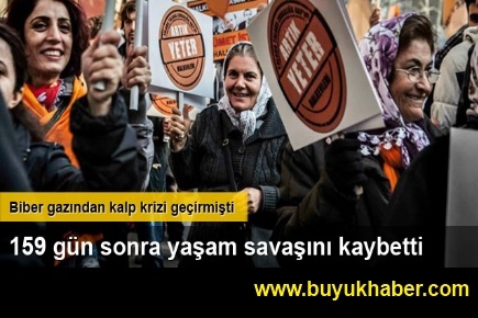 Biber gazından komaya giren Elif Çermik yaşamını yitirdi