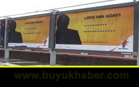 Bilboarddaki esrarengiz aday!