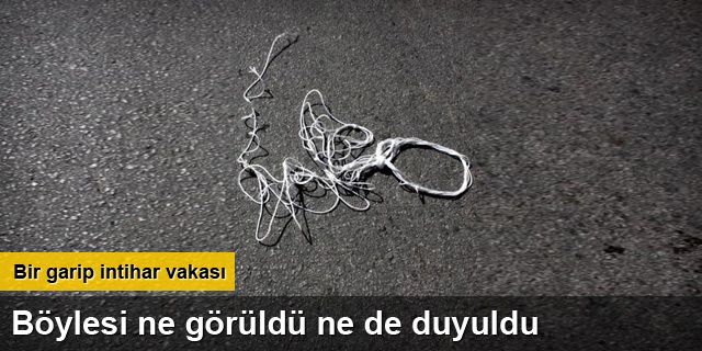 Bir garip intihar vakası