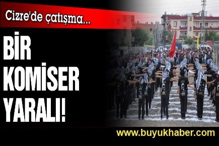 Bir komiser yaralı