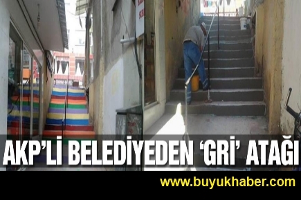 Bir merdiven krizi daha!