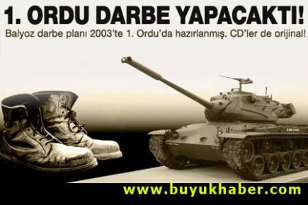 Birinci ordu darbe yapacaktı!