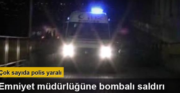 Bismil Emniyet Müdürlüğü’ne bombalı saldırı: 7 polis yaralı