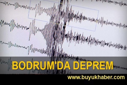 Bodrum'da deprem