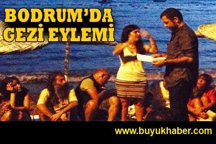 Bodrum'da Gezi eylemi