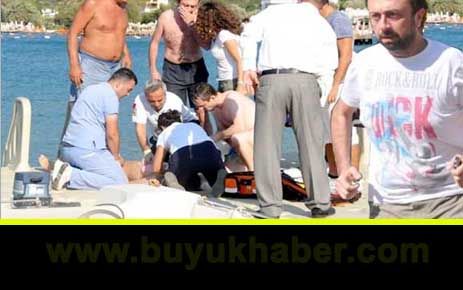 Bodrum'da reklam yıldızına ölüm şoku