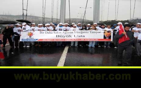 Boğaz Köprüsü'nden Başbakan Erdoğan'a mesaj