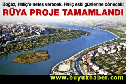 Boğaz'dan Haliç'e oksijen